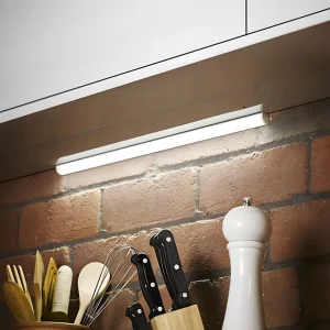 45 Degree Corner T5 Aluminum Profile LED Strip Light 50cm Lamp Holder for Cabinet Show Case Rigid LED Strip Channel Dimmable