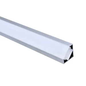 45 Degree Top Corner Indoor Ceiling Lighting Strip Frame LED Aluminum Profile Housing Durable Linear Aluminum Profile Channel