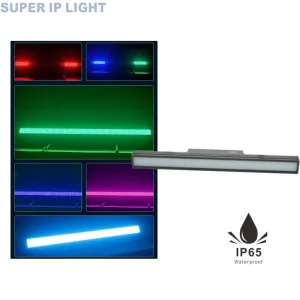 450W IP65 Waterproof Segmented Matrix DMX RDM Sound Active RGB+WA Tunable White LED Bar Strobe Light High CRI Outdoor Wedding