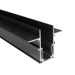 48V Magnetic LED Track Light COB Aluminum Narrow Rail Recessed Pendant Ceiling System Commercial Indoor Modern Dimmable