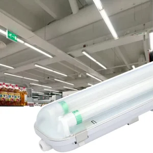 4FT 5FT T8 Tubes Model LED Tri proof Light IP65 Waterproof Led Batten Light Garage Workshop Studio Lighting Tri proof Lamps