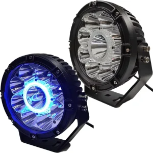 4WD Off Road LED Spotlights 1250M Range 7 Inch Round Design for Trucks and SUVs