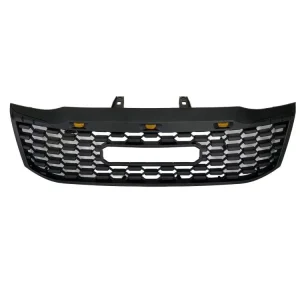 4×4 Offroad ABS Front Grille With LED Auxiliary Lights Sport Style Grill for Hilux Vigo Champ Direct Replacement
