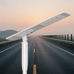 5 Models 8000 10000 Lumen IP66 Outdoor Integrated LED Road&Highway 50W 300W 410WH Battery 3000 6500K Color Solar Street Lights