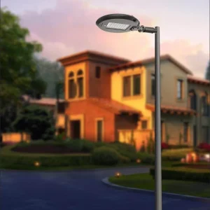 5 Solutions in 1 Dark Grey Black Lamp Housing Residential Garden Lighitng 30W 60W 100W 150W Post Top LED Street Light