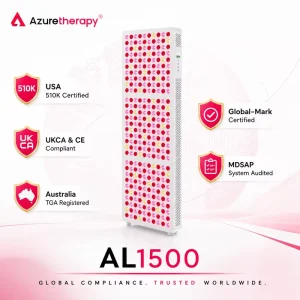 5 Year Global Warranty Red Light Therapy Panel 1500W Reliable After Sales High Power Wellness Device