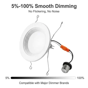 5 Year Warranty ETL Energy SMD2835 4 Inch 9W Room LED Lights Ceiling LED Light for Retail Energy Saving LED Panel Light