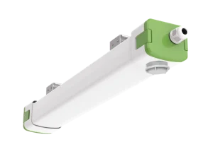 5 Year Warranty IP65 Warehouse Lighting LED Emergency Tri proof Light Head to Head Linkable Triproof LED Batten Light