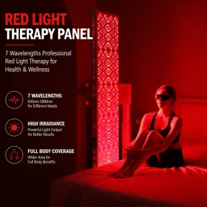 5 Year Warranty LED Therapy Light Panel Full Body 1185 LED 630 1060nm High Irradiance PBM Device Home Recovery Room