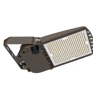5 Years Warranty 240W LED Parking Lot Light Fixture Dusk to Dawn Photocell IP65 Shoebox Area Lighting for Industrial Storage Yard