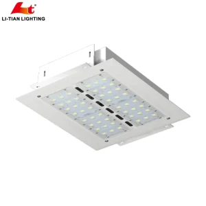 5 Years Warranty Aluminum Ally Housing Outdoor Led Canopy Light 100W Led Gas Station Lamp
