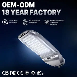 5 Years Warranty High Quality Outdoor IP65 Modern 50W 100W 150W 200W 300W Led Street Light for Wide Area LED Parking Lot Highway