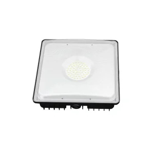 5 Years Warranty IP65 Commercial Outdoor Ceiling Lighting ETL Listed 100W 12000LMS LED Canopy Light Fixture Gas Station Light