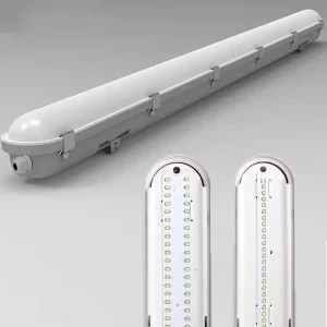 5 Years Warranty Waterproof Economical Led Batten Light Linear Led Lighting Fixture 4FT 5FT 20W 30W 40W 60W Led Tri proof Light
