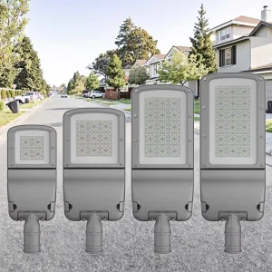 50 200W Outdoor Integrated LED Street Light Aluminum Alloy Frame IP65 Waterproof AC Power Supply For Multiple Applications