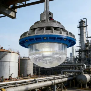 5000-6500K Chemical Warehouse IP66 Waterproof Aluminum High Bay Light LED Explosion Proof Lamp 50W