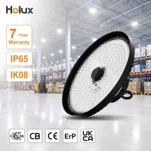 5000K 80W 100W 120W 200 lm Per W LED PC Lens IP65 Industrial Warehouse UFO LED High Bay Light