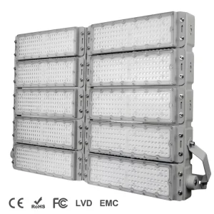 500W IP65 Wall Mounted SMD 3030 Optic High Power Surface Mounted Modular LED Flood Lights for Billboard