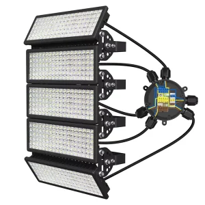 500W LED Flood Light 70000LM 6500K Super Bright IP67 Waterproof Outdoor Floodlight for Garden Parking Lot Construction