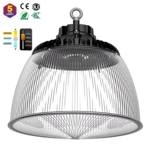 500W LED High Bay Light Warehouse Lighting Power CCT Adjustable 160LM/W 100W 150W 200W 240W 300W 700W UFO Lamp HighBay Light