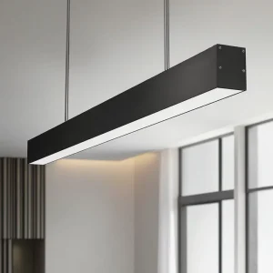 5070 Modern Architectural Lighting Square Pattern Surface Mounted Linear Pendant Light