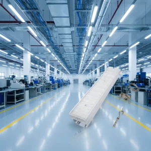 5070mm Indoor Shopping Mall LED Linear Light 6000 Series Aluminium Profile Anodizing Surface White Black 5 Year Warranty IP20