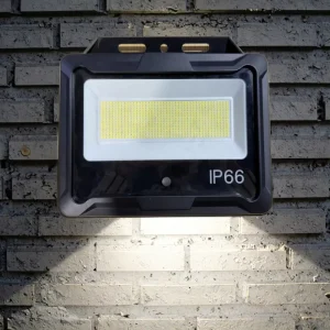 50W 100W 200W High Power LED Flood Light Aluminum Body Warm White Adjustable CCT IP66 CE Certified 2-Year Warranty