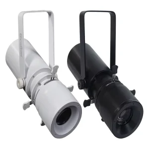 50W 2in1 Warm Cool White or 4in1 RGBL 15° 30°/25° 50° Option Zoom Profile Spotlight Museum Stage Lighting Manual Cutting Lights