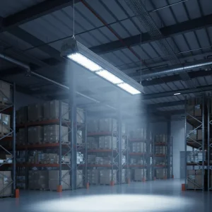50W 300W Warehouse Factory High Lumen IK08 IP65 Linear High Bay Light for Warehouse LED Linear High Bay Lighting
