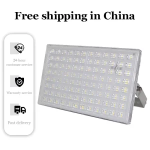 50W-400W LED Flood Light Outdoor IP66 Waterproof High Lumen Security Lighting for Garden Yard Building Facade Warehouse Factory