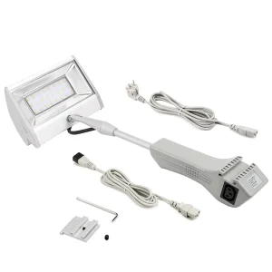 50W High Power LED Arm Light for Trade Show Booth Super Bright Clamp Display Lighting Exhibition Spotlight for Banner Stand
