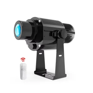 50W LED Aluminum Waterproof Logo Light Sign Custom Image Outdoor Projection IP65 Projector Advertising Shop Store