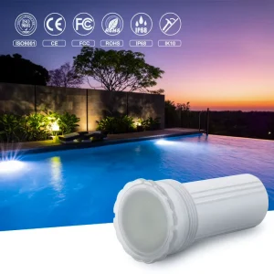 50mm Mini LED Pool Light 1.5″ RGB Remote Control Waterproof