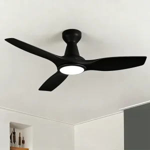 52 Inch Modern DC Motor Metal ABS 220V Led Ceiling Fans Lamp Adjustable Remote Control Dimmable Bedroom Living Room Office
