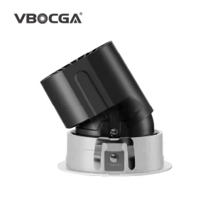55mm Cut LED Downlight Adjustable 9W 12W Mini Recessed Spotlight Modern Home Office Ceiling Spotlight Aluminum CRI90 High