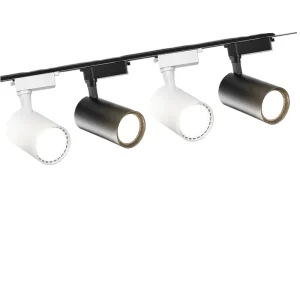 5CCT 3Power Triac Dimmable Commercial Spotlight LED Track Light Wall Lamp Rail Spot Lights for Clothing Shops Home Use