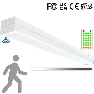 5FT 44W LED Microwave Sensor Batten Lighting LED Sensor Linear Lights in 1500mm Length Stairwell Evacuation Passage SAA CE