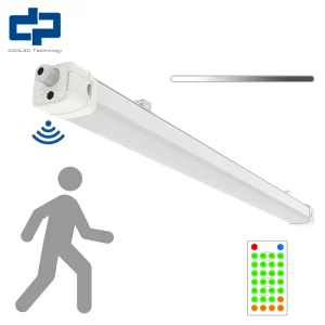 5FT 44W Waterproof Sensor Linear Lamp Commercial Industrial Lighting Led Tri proof Light Office Corridor School IP66 IK10 SAA CE