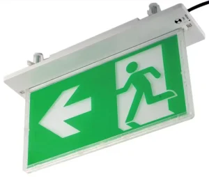 5W 1.5 Hours LED Exit Sign Emergency Light with Plastic Material Complies with Australian AS2293 Standard