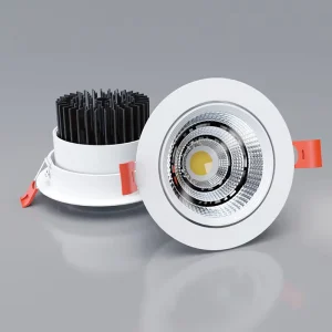 5W 7W 10W 15W 24W 30W White Round Smd Cob Dimmable IP20 Trimless Led Ceiling Down Light Recessed Housing Led Downlight Downlight