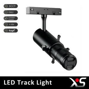 5W 8W 12W 20W 30W High CRI 90 Gu10 Base Modern Aluminum Track COB LED Spot Light for Kitchen Bedroom Living Room Home Office