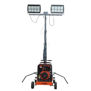 5m 7m 9m Industrial Mobile Light Tower LED Telescopic Construction Lighting Tower