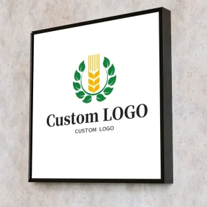 6*4FT 183*122cm Custom Aluminium Acrylic LED Light Box Portable Outdoor indoor Advertising Sign for Businesses Hospitals Parks