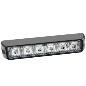 6-LED Strobe Light Red Car Grille Warning Lamp Flashing Side Marker 12V/24V/12-24V Other Car Light Accessories