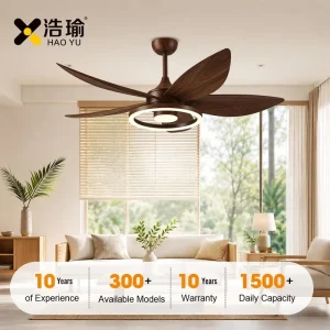 60 Inch Abs Blades Modern Ceiling Fan Lights with Remote and Control Optional Tuya Smart All Copper Silent DC Motor #3640