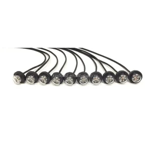 60 Watt Car Hide Away Strobe Light Grille Light with Alternating Flash 10 Lights with One Controller LTD726B 10