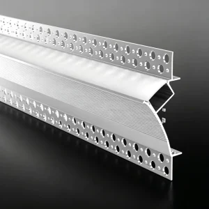 6000 Series Aluminum Alloy LED Profile Lamp Anodized Surface T5 Tempered LED Plastic Structure Groove Aluminum Alloy LED Profile