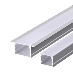6000 Series Aluminum Alloy Profile LED Light Ceiling Wall Linear Lamp Enclosed Embedded Extrusion Channel Dimmable 2700K High