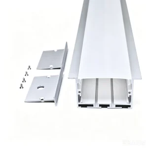 6000 Series Recessed Linear LED Profile Light Strip Channel Wall Washer Suspended Ceiling Light Pre Embedded Aluminum Channel