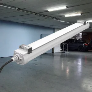 600MM 20W 2600LM Integrated LED Tri-proof Lights IP65 Waterproof Industrial Vapor Tight Linear Fixture Triproof Led Batten Light